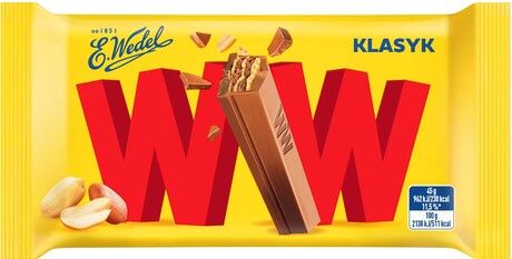 Wafelek WW z nadz. orzechowym Wedel 45g widok 1