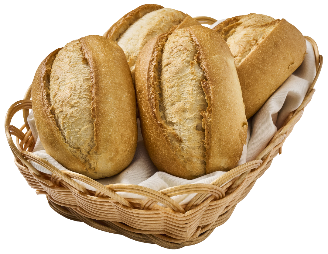 Bułka paluch pszenny śniadaniowy widok 2