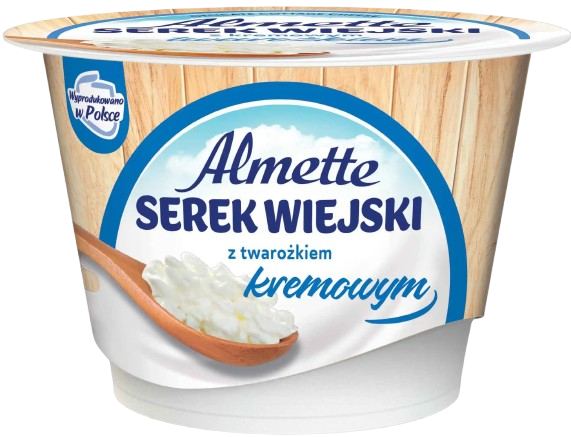 Serek Wiejski Almette 150g mix widok 1