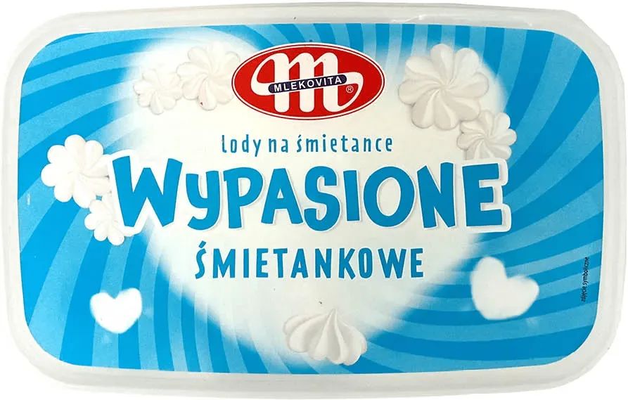 Lody Wypasione śmietankowe Mlekovita 1l widok 1