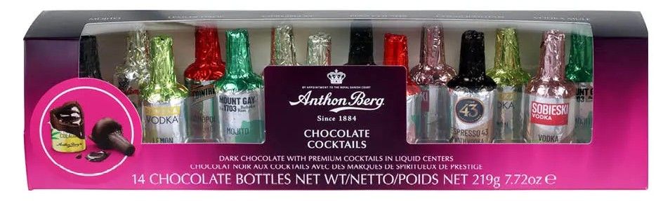 Bombonierka Cocktails Anthon Berg 14szt 219g widok 1