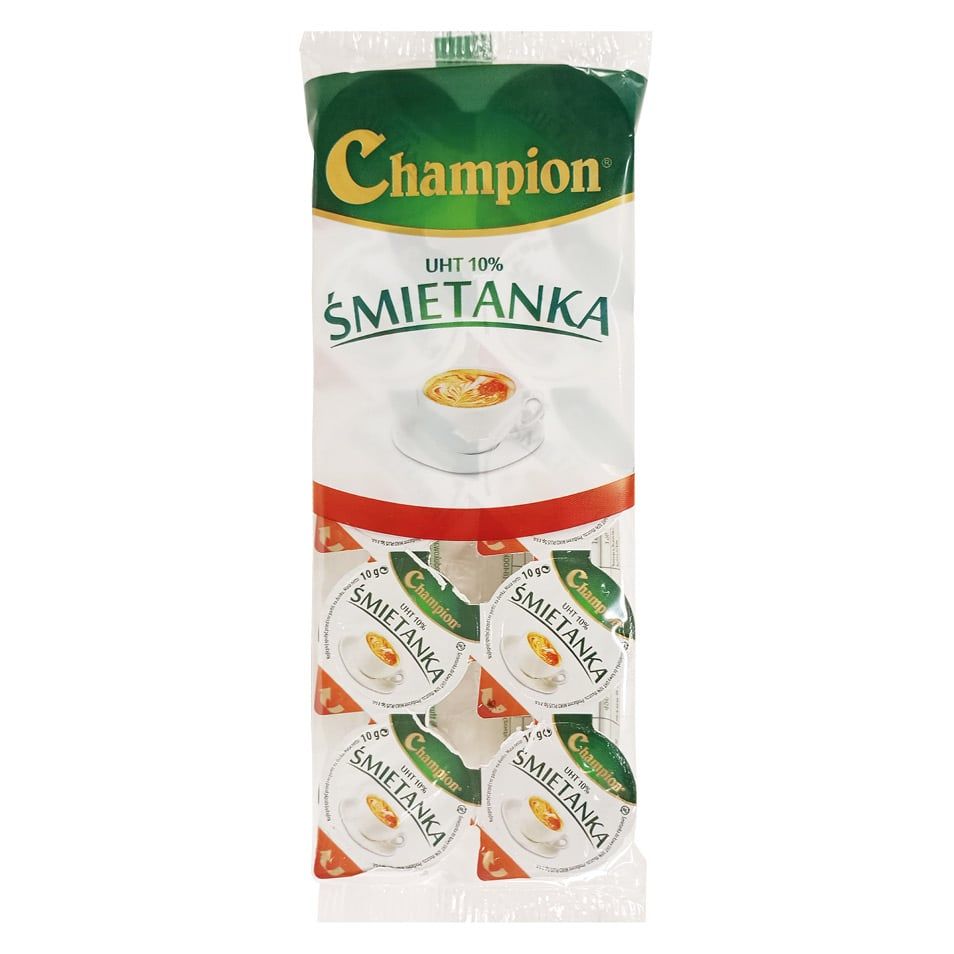 Śmietanki do kawy Champion 10x10g widok 1
