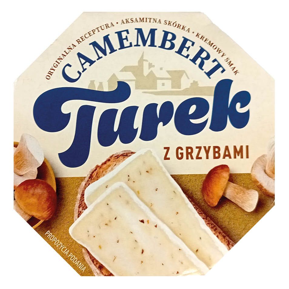 Ser pleśniowy camembert z grzybami Turek 120g widok 1