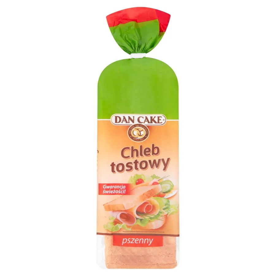 Chleb tostowy pszenny toast Dan Cake 500g widok 1