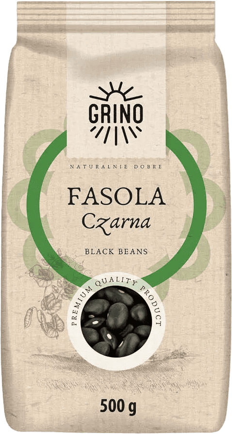 Fasola czarna Grino 500g widok 1