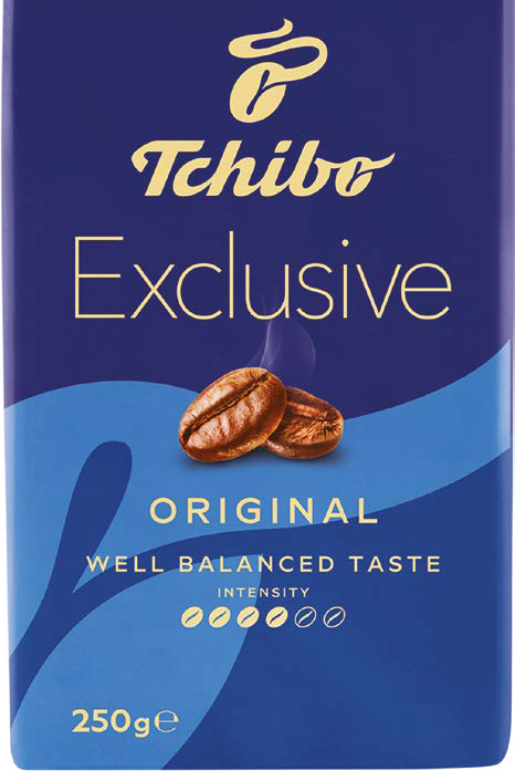Kawa mielona Tchibo Exclusive 250g widok główny 