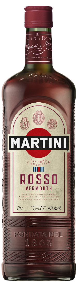 Aperitivo Rosso Martini 1l 14,5% widok 1