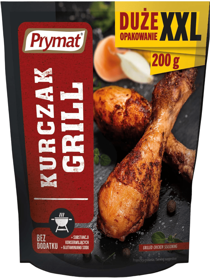 Przyprawa kurczak grill XXL Prymat 200g widok główny