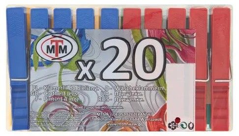 Klamerki do bielizny MTM 20szt. widok 2
