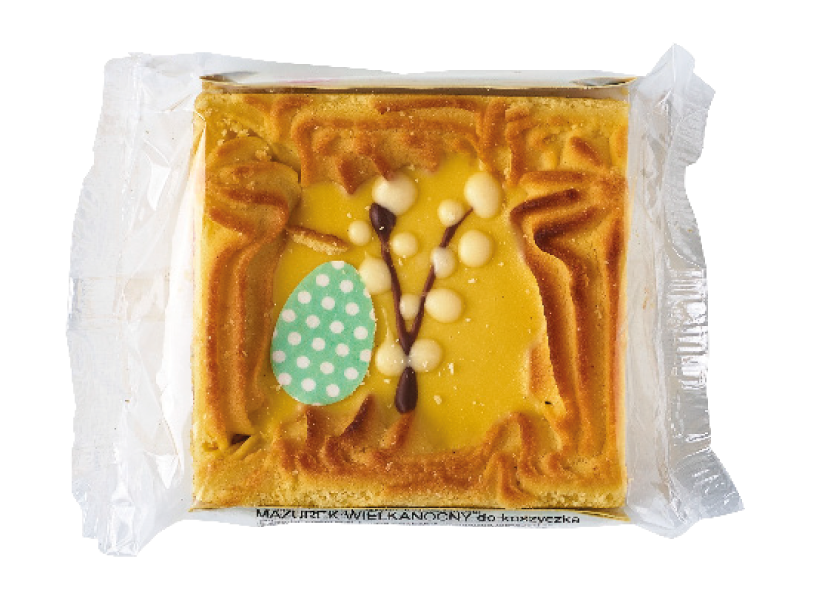 Mazurek Wielkanocny do koszyczka Nugatex 180g widok główny 