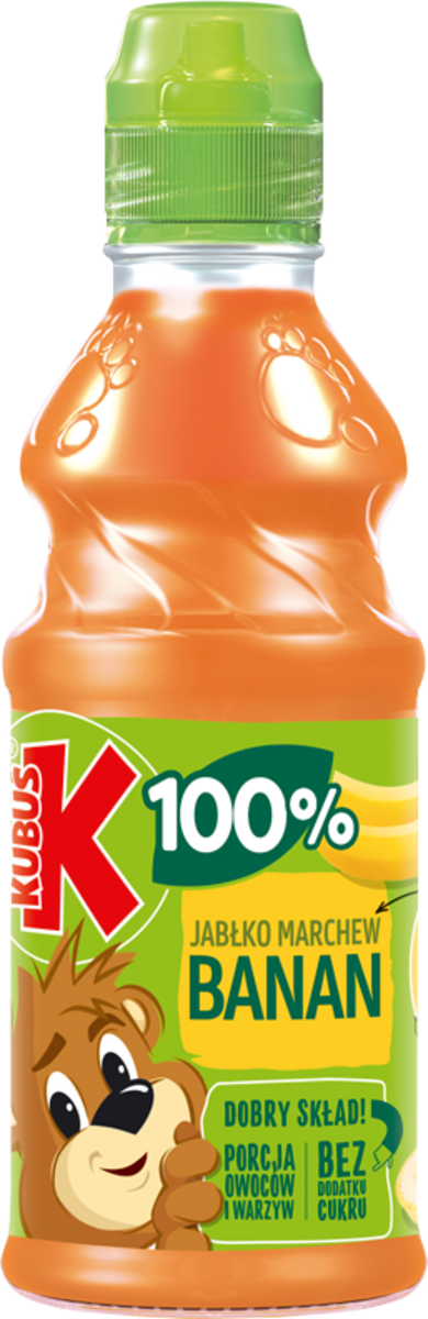 Sok Banan Marchew Jabłko Kubuś 300ml widok 1