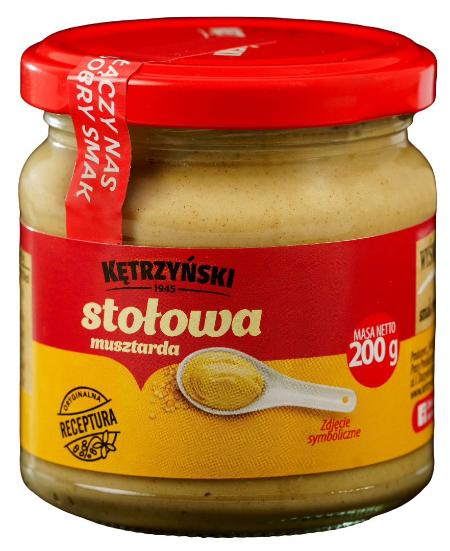 Musztarda stołowa Kętrzyński 200g widok 1