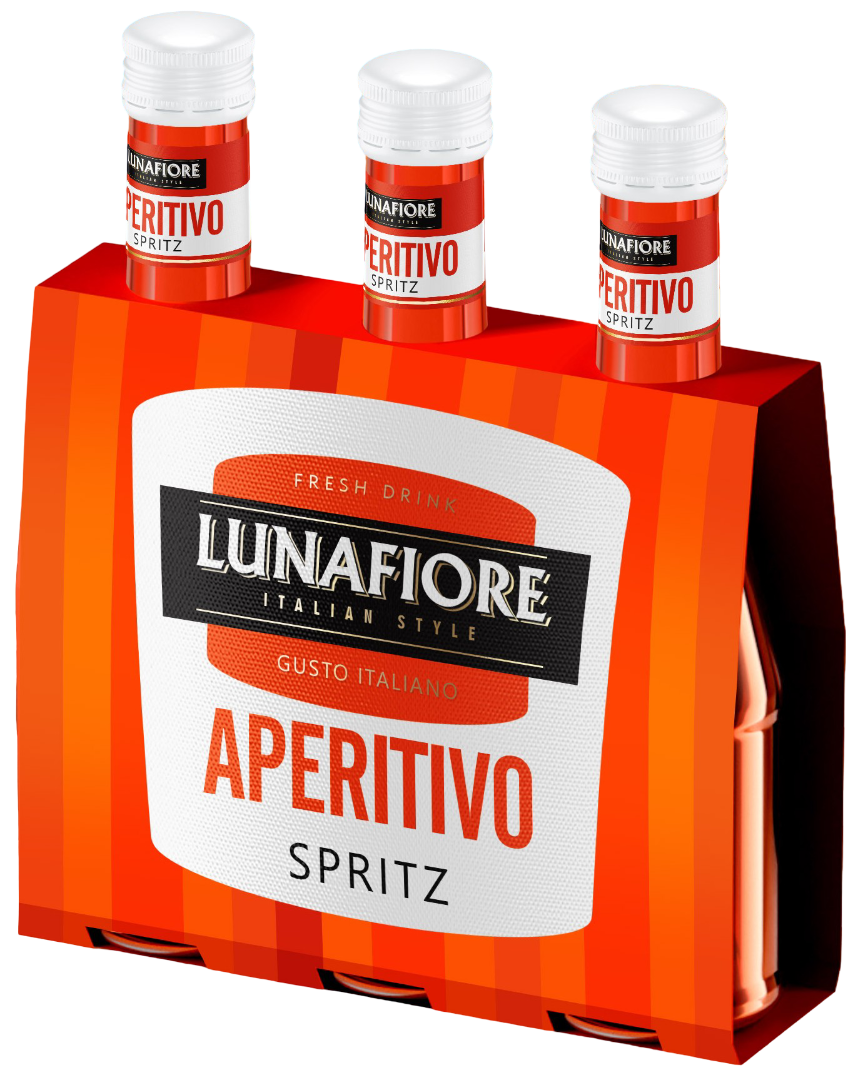 Napój arom. Lunafiore Aperitivo sprit 3x200ml 5,5% widok 1