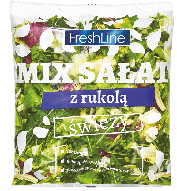 Mix sałat z rukolą Avit 180g widok główny