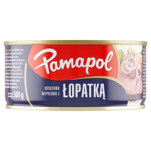 Konserwa z łopatką wieprzową Pamapol 300g widok 3