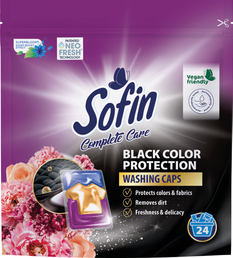 Kapsułki do prania Sofin 24szt mix widok 1