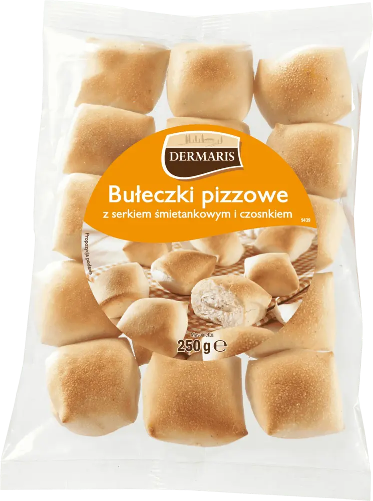 Bułeczki pizzowe serek śmiet i czos Henglein 250g widok 1