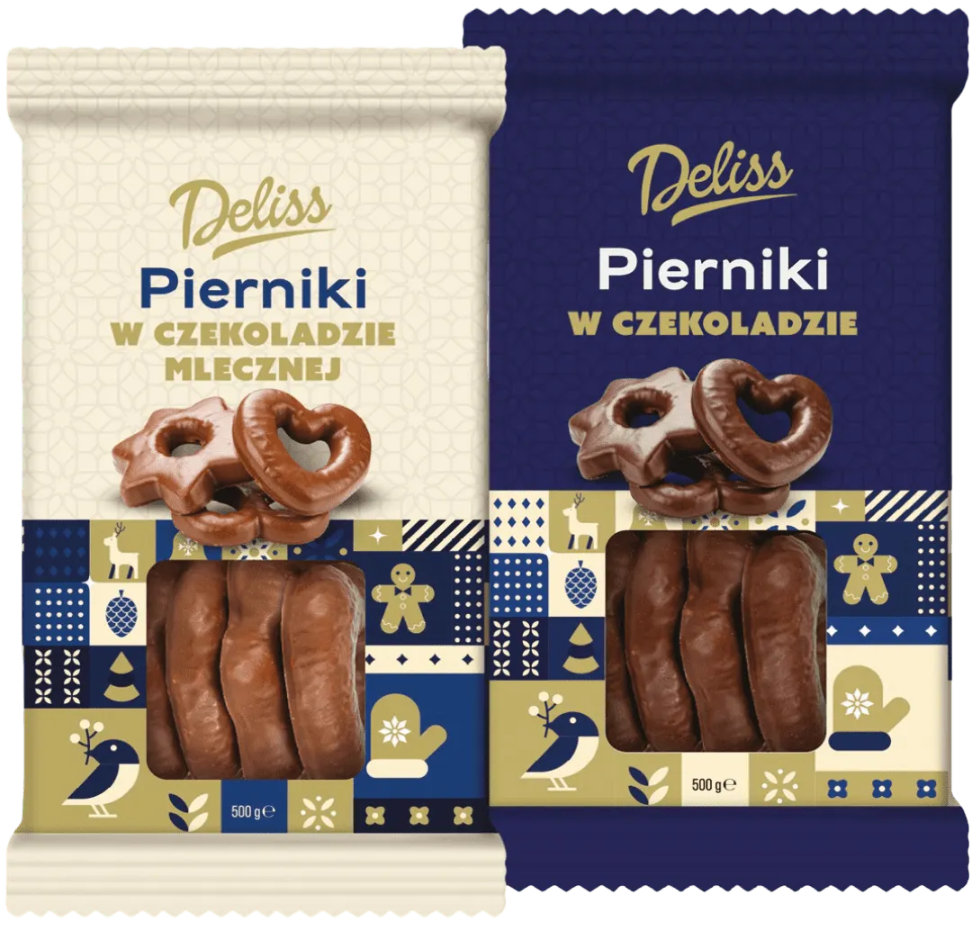 Pierniki w czekoladzie Deliss 500g widok 2