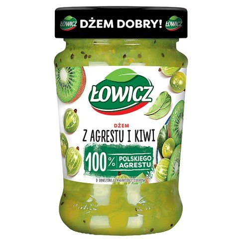 Dżem kiwi agrest Łowicz 280g widok 4