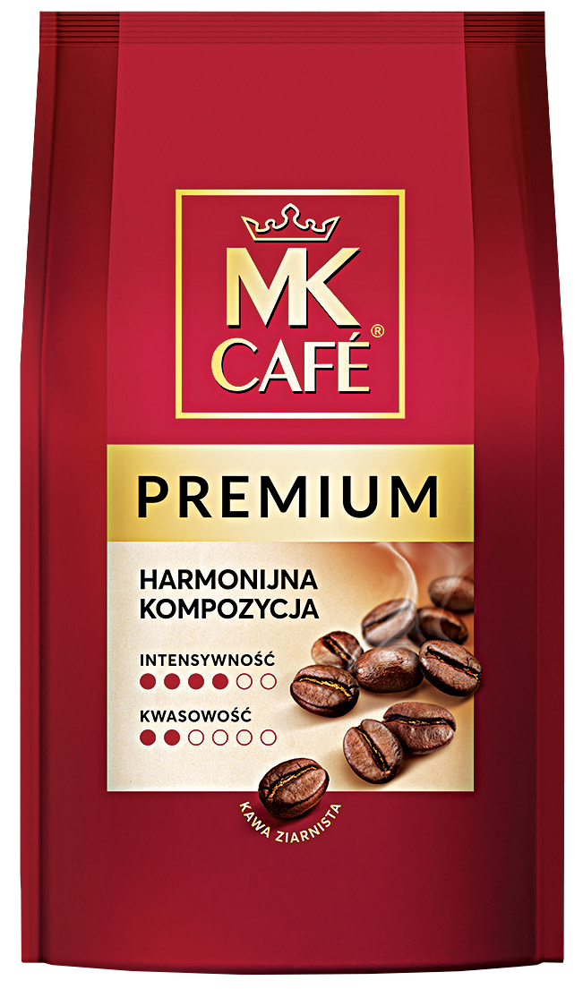 Kawa ziarnista MK Cafe Premium 1kg widok główny