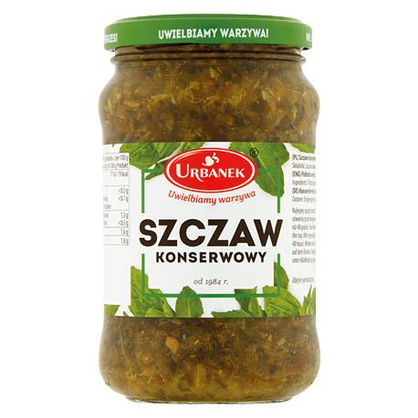 Szczaw konserwowy Urbanek 350g widok 1