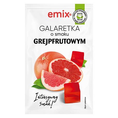 Galaretka grejpfrutowa Emix 75g widok 1