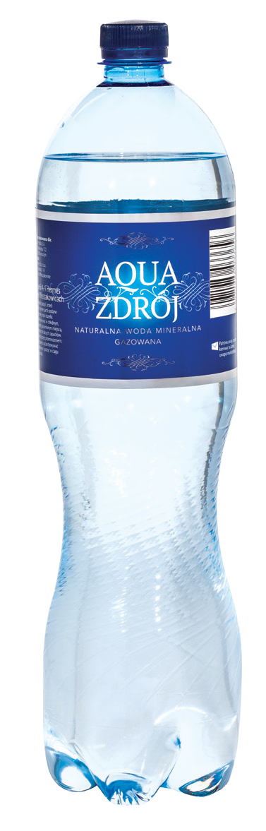 Woda gaz. mineral. Aqua Zdrój 1,5l widok 1