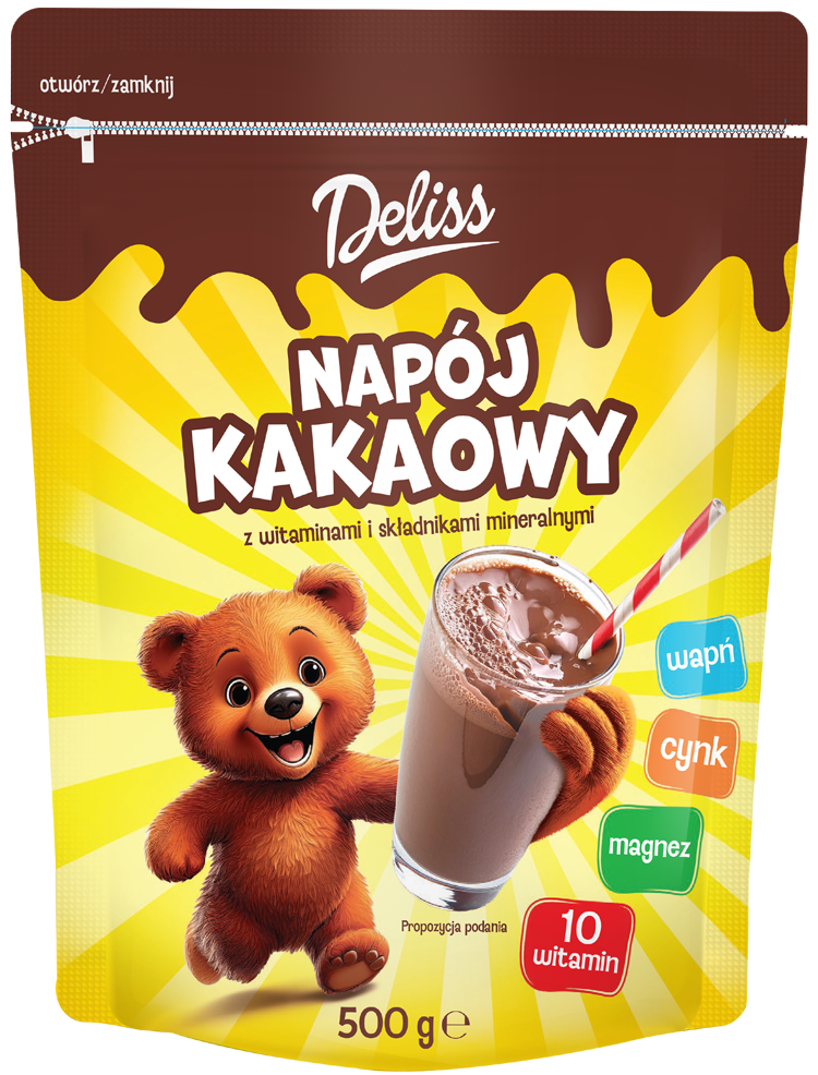 Napój kakaowy Deliss 500g widok 1