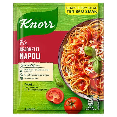 Fix do spaghetti napoli Knorr 45g widok 1