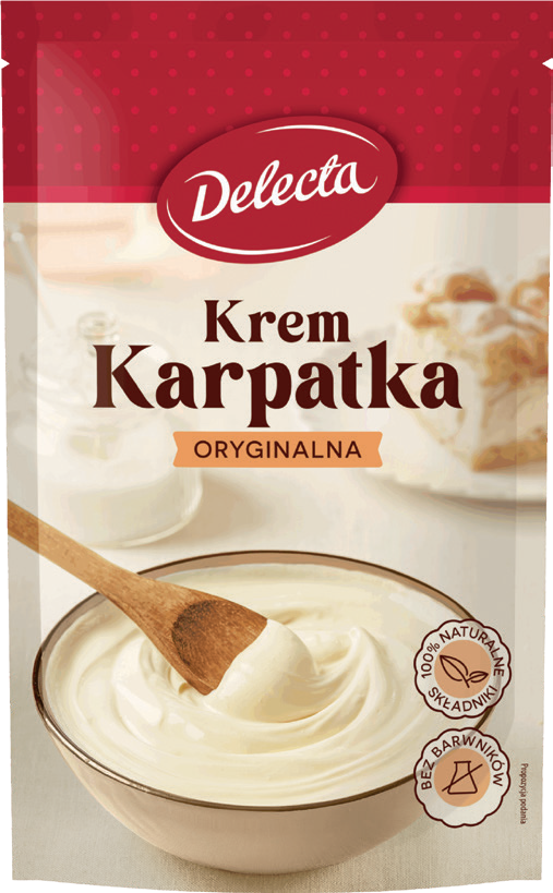 Krem karpatka oryginalna Delecta 250g widok 1
