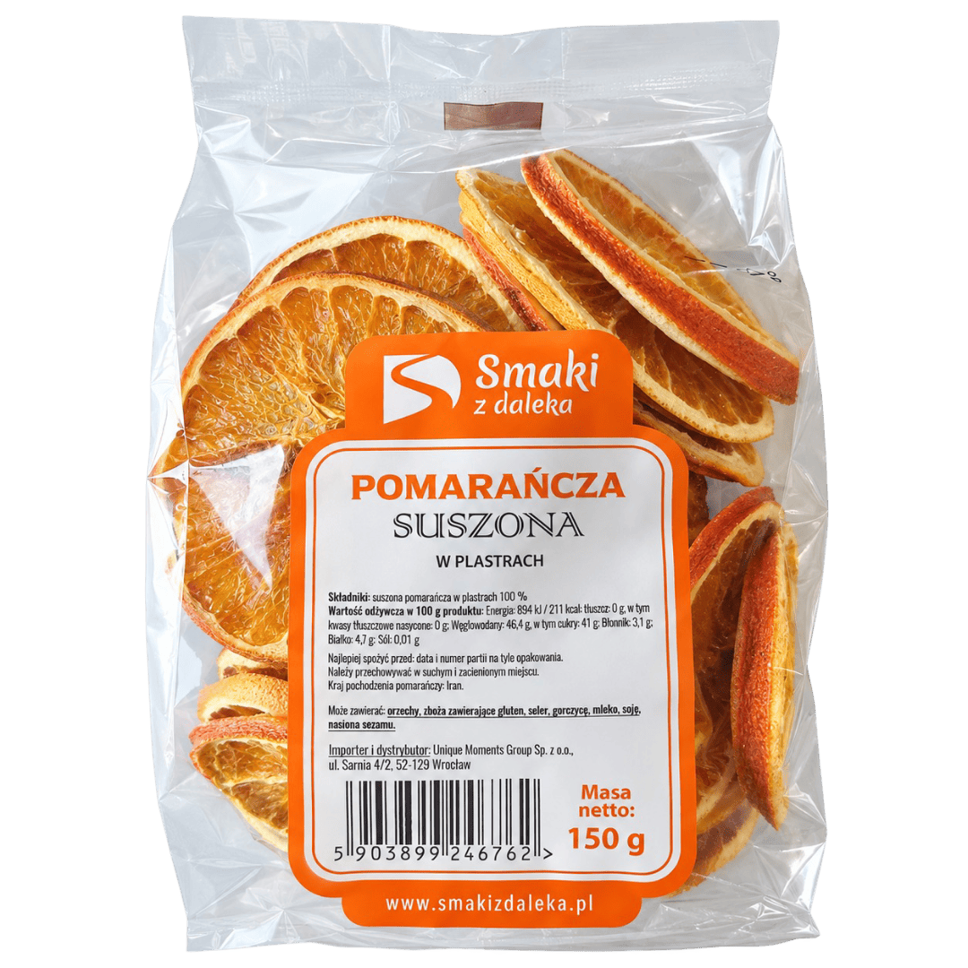 Pomarańcza suszona 150g szt