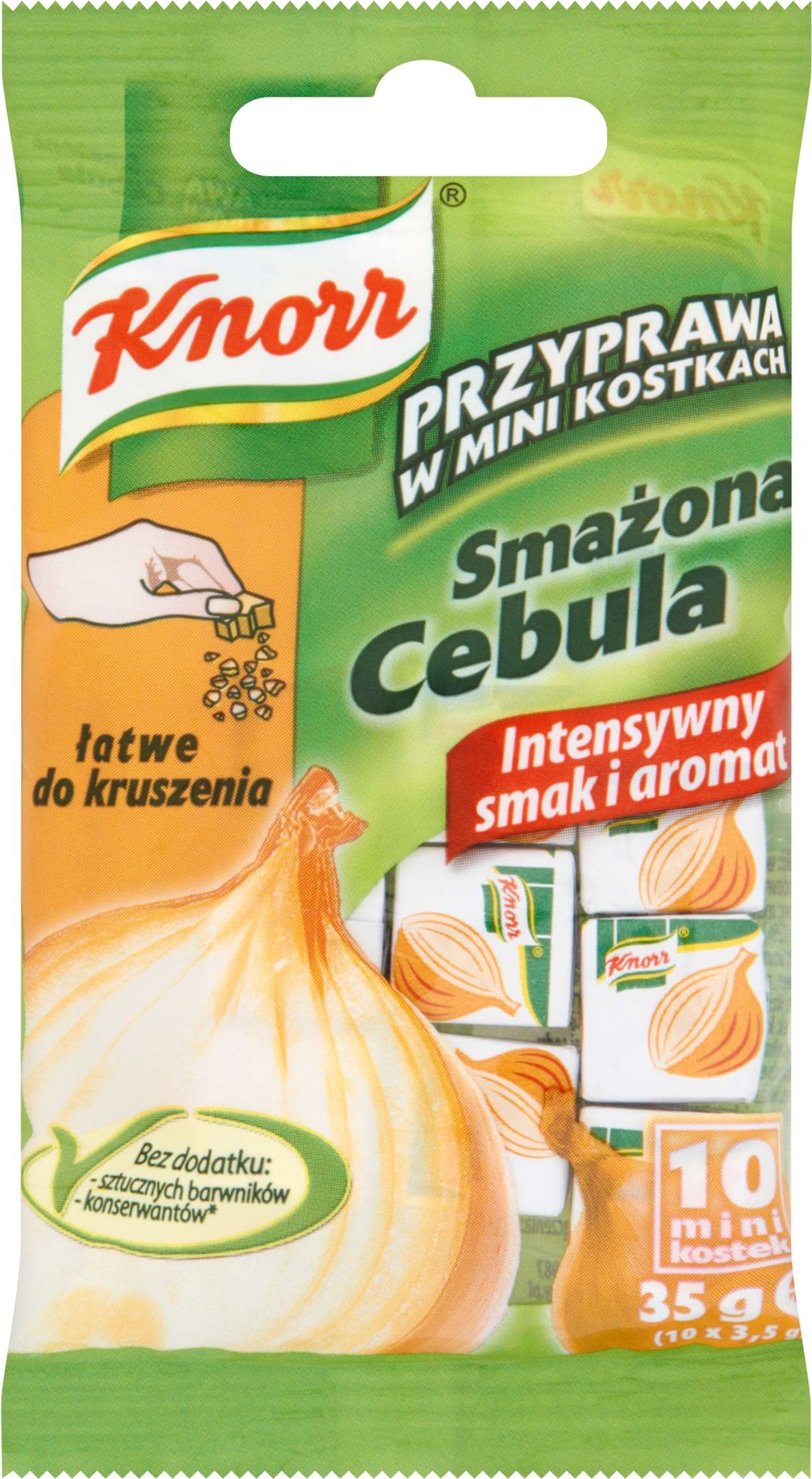 Przyprawa w mini kostkach cebula Knorr 35g widok 1