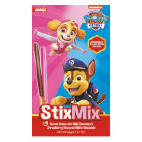 Paluszki w polewie Stix Mix Psi Patrol 40g widok 1