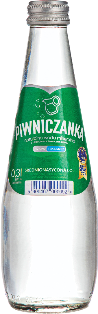 Woda gaz. mineral. średnion. Piwniczanka 300ml widok 1