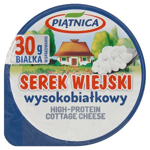 Serek wiejski wysokobiałkowy OSM Piątnica 200g widok 1