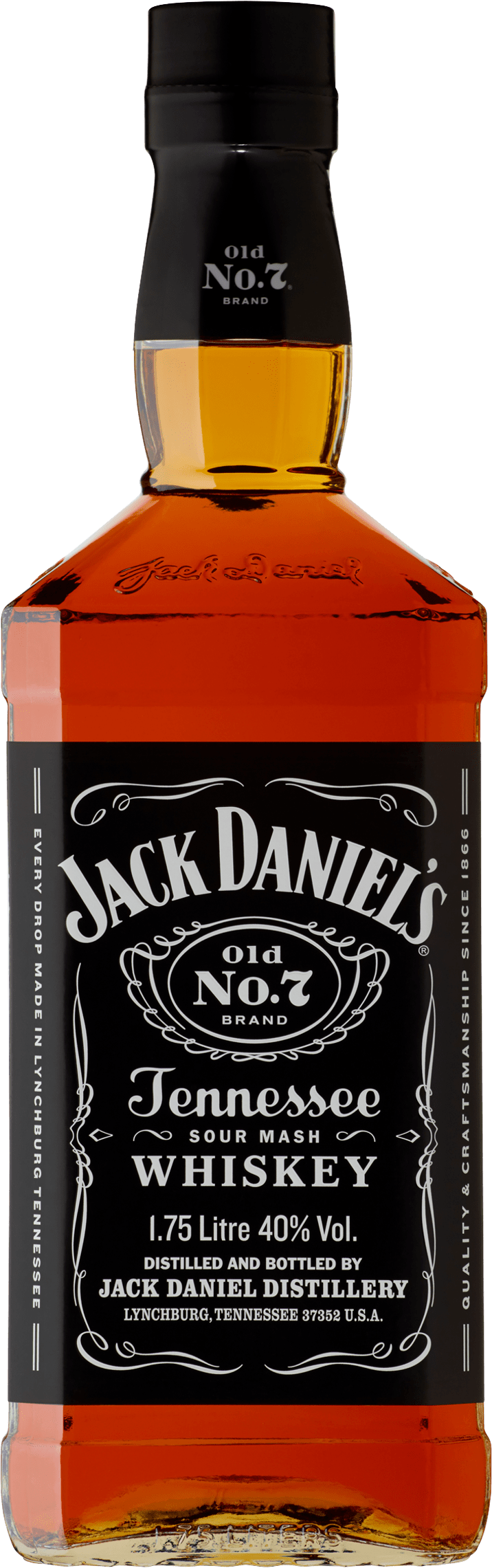 Whiskey Jack Daniel's 1,75l 40% widok 1