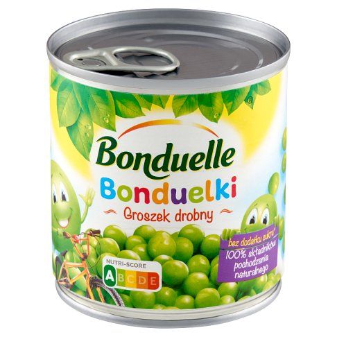 Groszek ekstradrobny bonduelki Bonduelle 160/140g widok 3