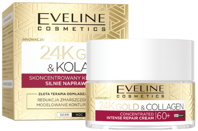 Krem do twarzy 24k gold Eveline 50ml mix widok główny 