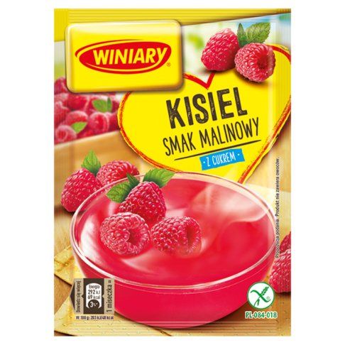 Kisiel malinowy Winiary 77g widok 1