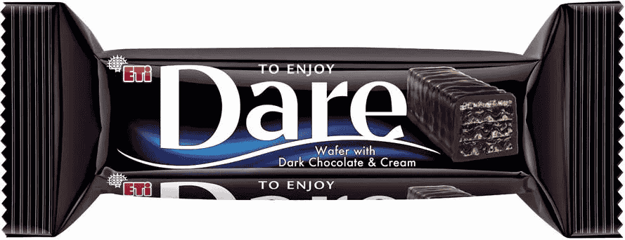 Wafel Dare w czekoladzie deserowej 50g widok 1