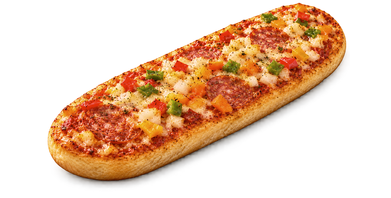 Zapiekanka z salami widok główny 