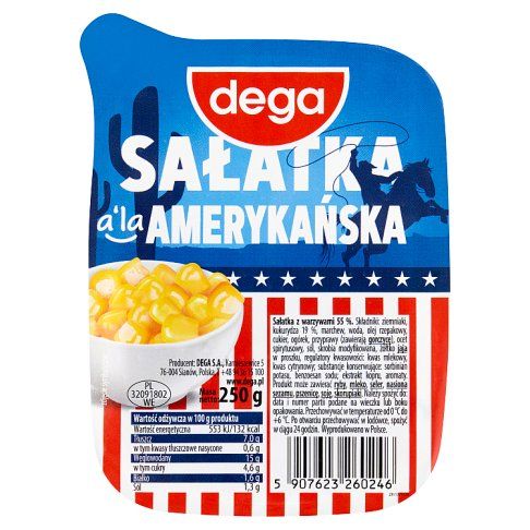 Sałatka amerykańska Dega 250g widok 1