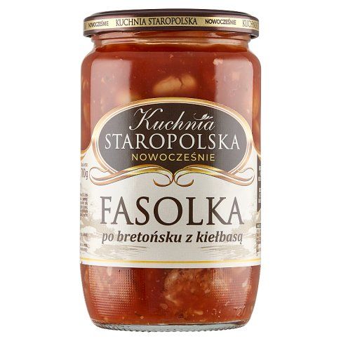 Fasolka po bretońsku Kuchnia Staropolska 700g widok 1