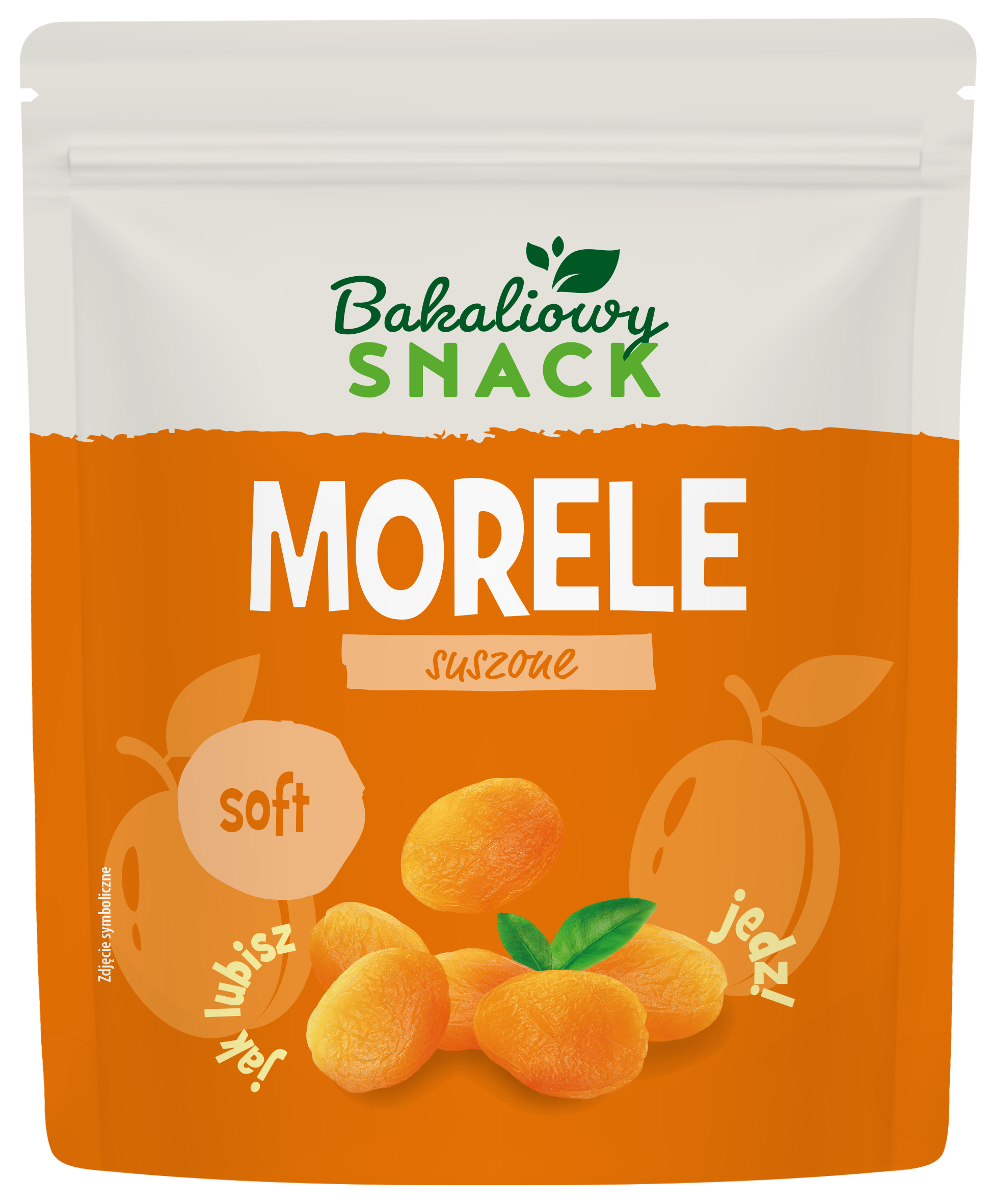 Morele suszone soft Bakaliowy Snack 200g widok 1