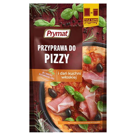 Przyprawa do pizzy i dań kuch. włoskiej Prymat 18g widok 1