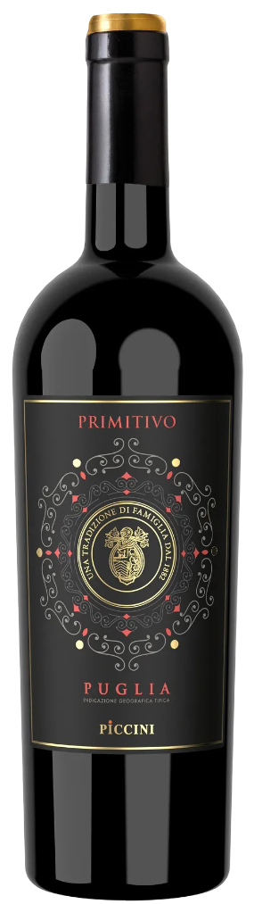 Wino W cz. Primitivo Di Puglia Piccini 0,75l 14% widok główny