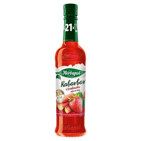 Syrop truskawkowy Owocowa Spiżarnia Herbapol 420ml widok 2