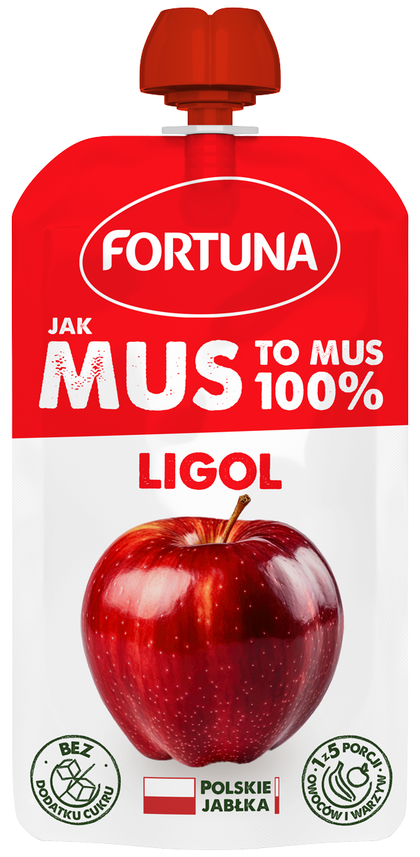 Mus jabłko ligol Fortuna 200g widok 1