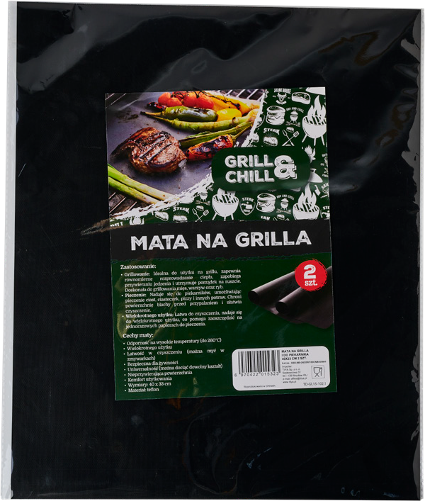 Mata na grilla i do piek. Grill&Chill 40x33cm 2szt widok 1