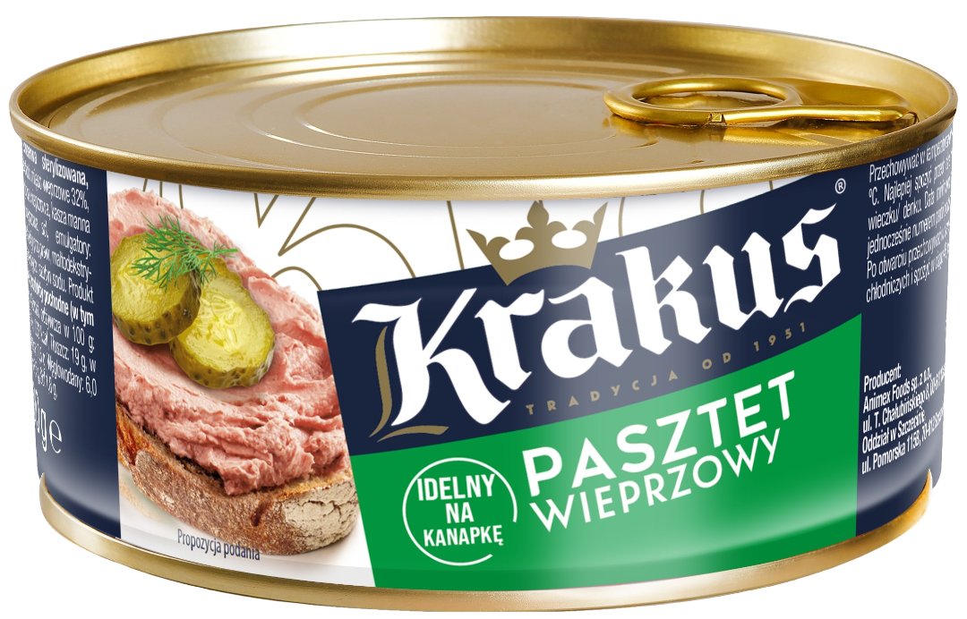 Pasztet wieprzowy Krakus 290g widok 1